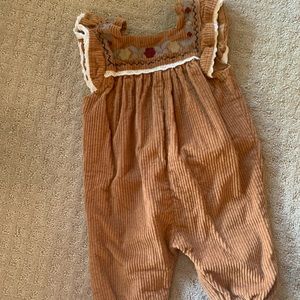 Zara Corduroy jumpsuit 9-12 months